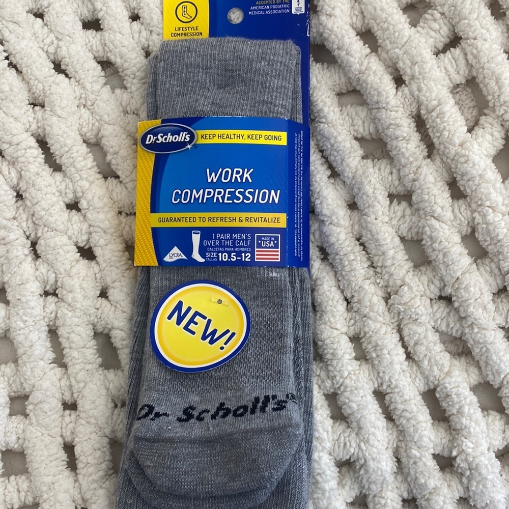 Mens work compression socks